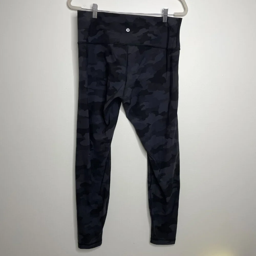 Lululemon Wunder Under High Rise Camo Leggings 14 - Picture 9 of 13